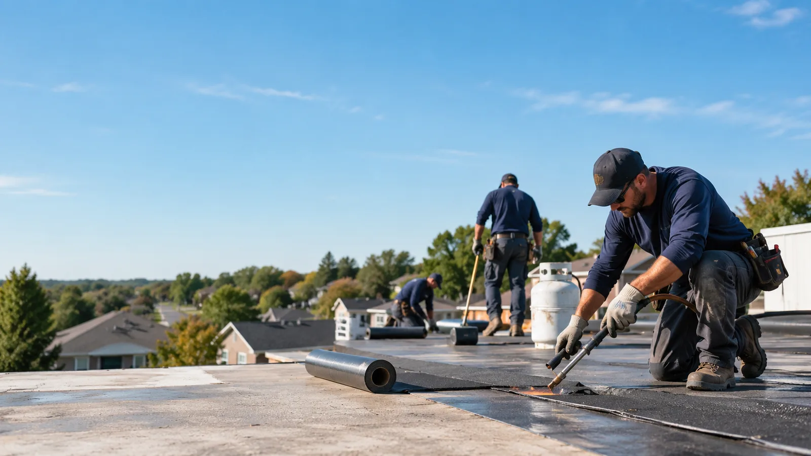 Flat Roof Leak Repair providers in Windom, KS